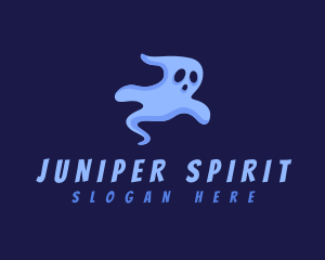 Spooky Spirit Ghost logo design