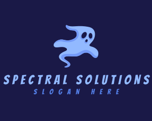 Spooky Spirit Ghost logo design
