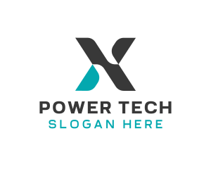 Tech Startup Letter X  logo