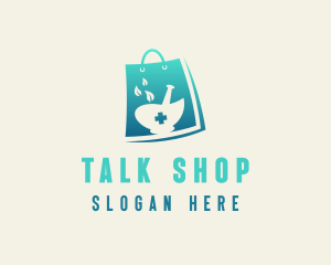 Eco Wellness Shopping  logo design