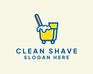 Janitorial Cleaning Maintenance logo design