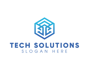 Company Cube Tech logo design