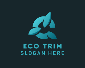 Eco Ventilator Fan  logo design