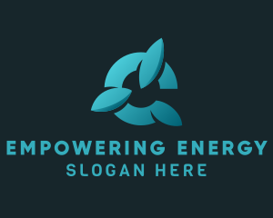 Eco Ventilator Fan  logo design