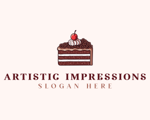 Cake Dessert Bakery logo design