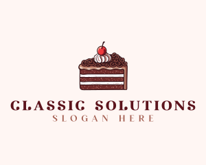 Cake Dessert Bakery logo design