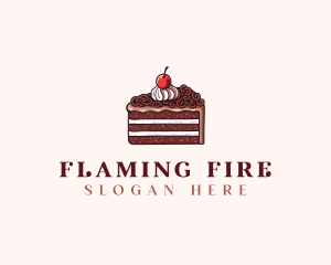 Cake Dessert Bakery logo design