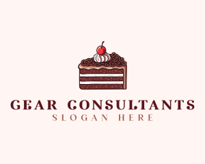 Cake Dessert Bakery logo design