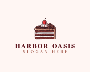 Cake Dessert Bakery logo design