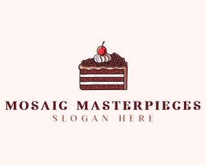 Cake Dessert Bakery logo design