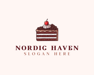 Cake Dessert Bakery logo design