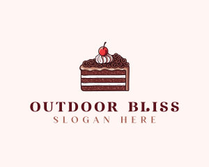 Cake Dessert Bakery logo design