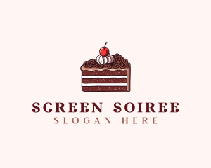 Cake Dessert Bakery logo design