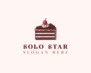 Cake Dessert Bakery logo design