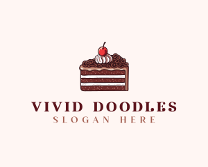 Cake Dessert Bakery logo design