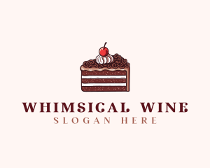 Cake Dessert Bakery logo design