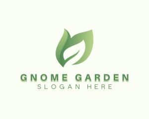 Botanical Garden Leaf logo design