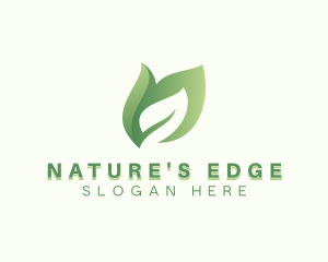 Botanical Garden Leaf logo design