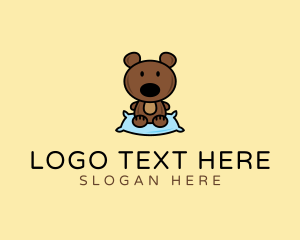 Teddy Bear Pillow  logo