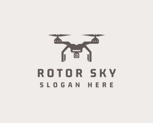 Aerial Quadcopter Drone  logo