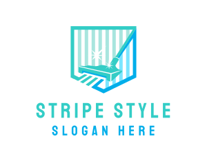 Vacuum Cleaning Stripes logo