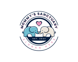 Elephant Love Sanctuary logo design