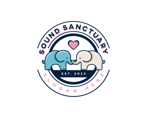 Elephant Love Sanctuary logo design