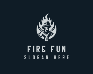 Firefighter Fire Rescue logo