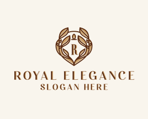 Stylish Royal Crest logo design