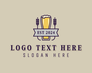 Beer Pub Liquor logo