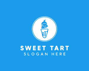 Ice Cream Sundae logo design