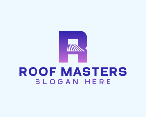 Roofing Contractor Builder logo design