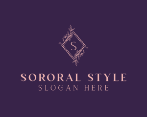 Floral Event Styling logo design