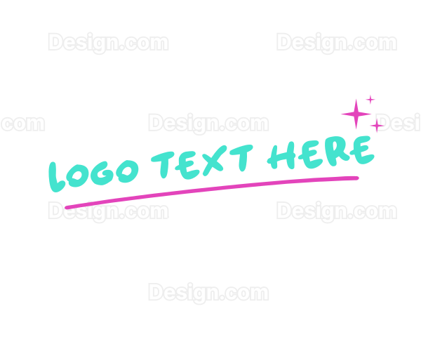 Colorful Fun Wordmark Logo