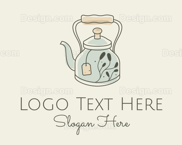 Tea Bag Kettle Logo