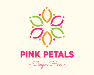 Modern Floral Pattern logo design