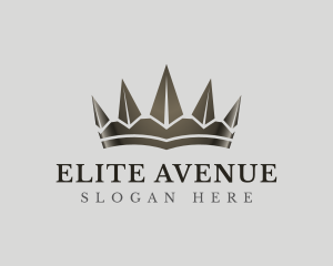 Elegant Royalty Crown logo design