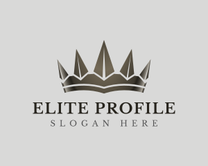 Elegant Royalty Crown logo design