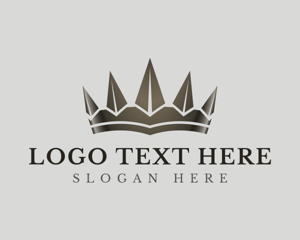 Elegant Royalty Crown logo