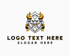Bull Beast Minotaur logo