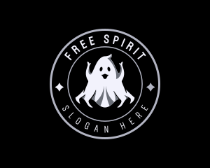 Ghost Haunted Spirit logo design