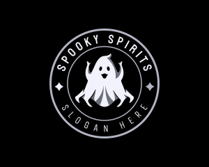 Ghost Haunted Spirit logo design