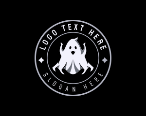 Ghost Haunted Spirit logo