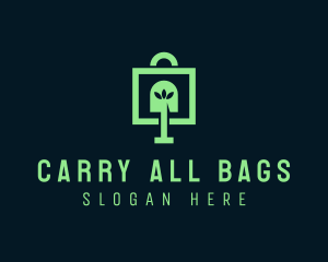 Shovel Shopping Bag logo