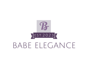 Feminine Elegant Boutique logo design