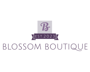 Feminine Elegant Boutique logo design