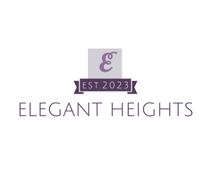 Feminine Elegant Boutique logo design