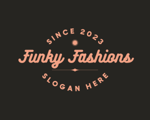 Funky Cursive Business logo