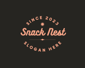 Funky Cursive Business logo design