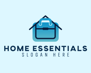 Home Office Briefcase Job logo design